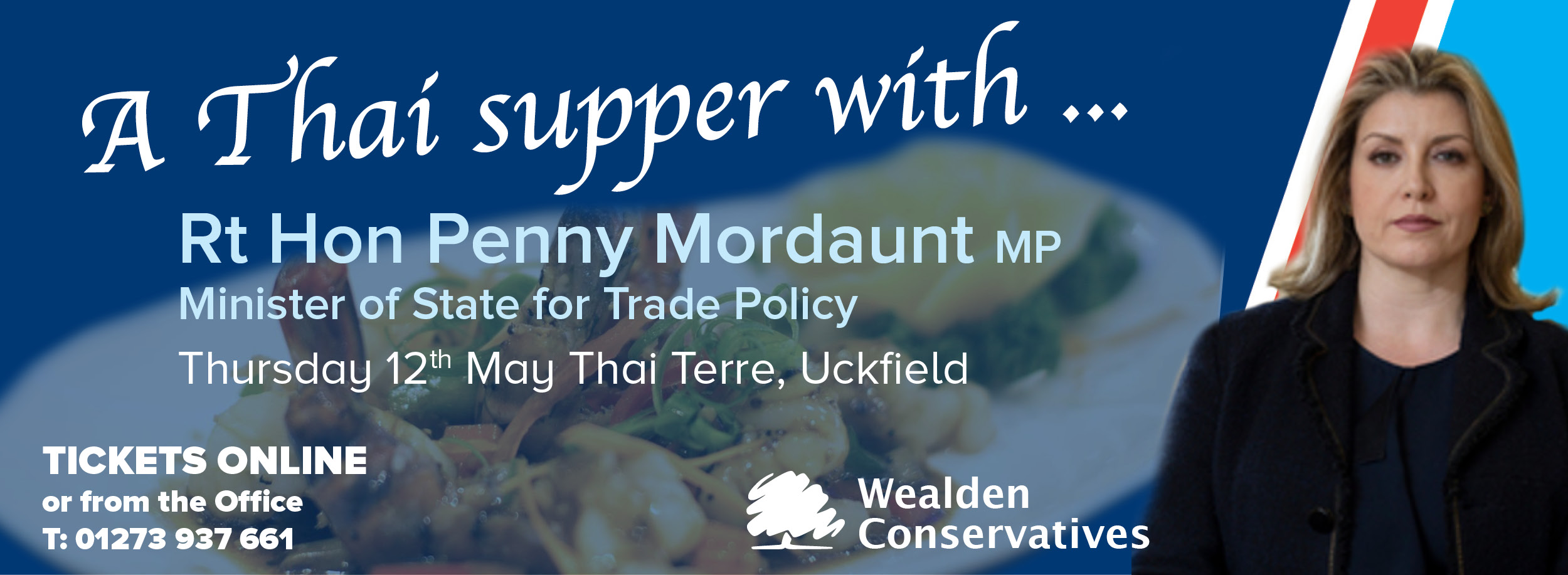 Association Thai Supper with Penny Mordaunt MP