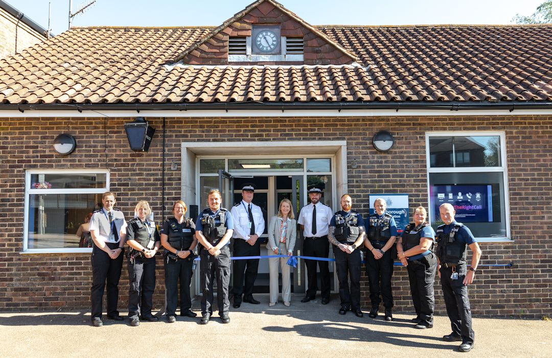 Celebration of new police station opening in Crowborough this week