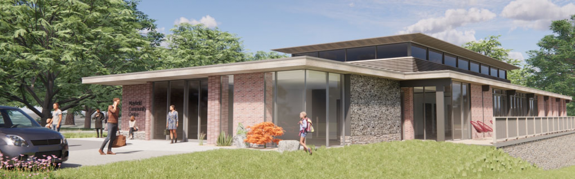 New community and health centre design revealed to residents of Mayfield and Five Ashes