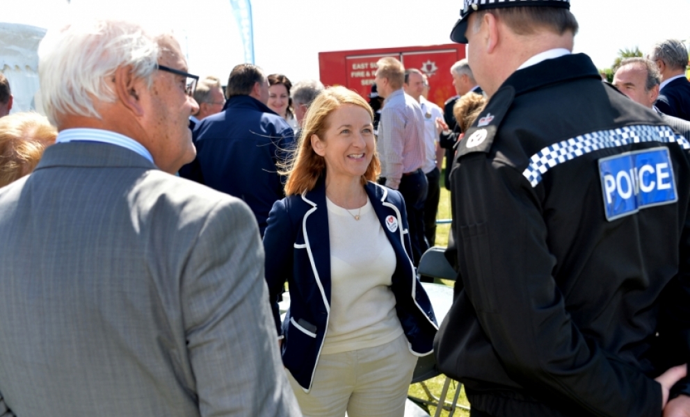 Higher public presence for Sussex Police, promises PCC Commissioner Katy Bourne