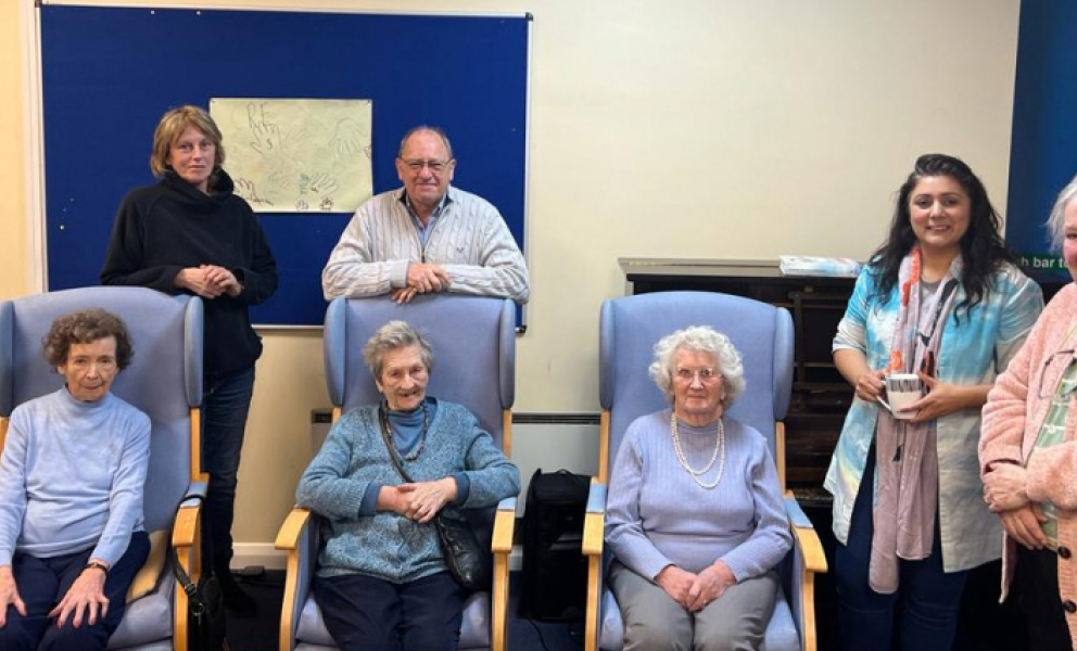 Facilities for older residents explored by Conservative councillors and MP on visit to Horam's Age We Care club
