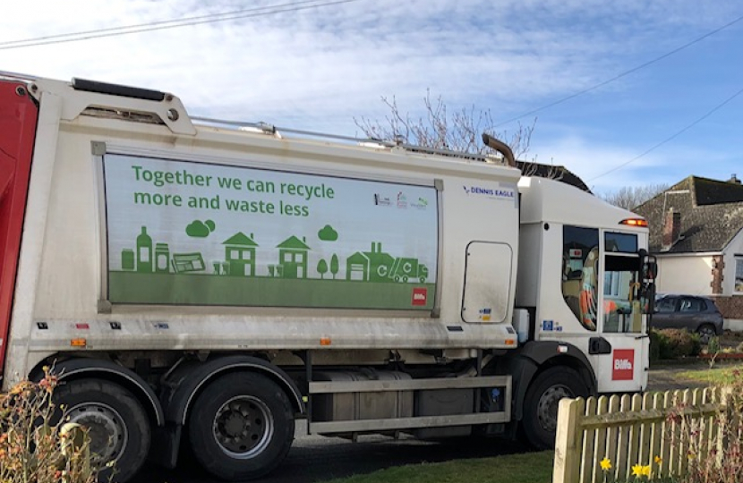 Waste trucks in Conservative-run Wealden go 'eco' converting from diesel to vegetable oil